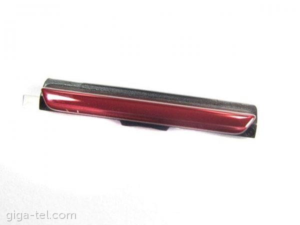 Nokia 610 volume key red