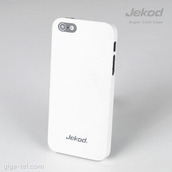 Jekod for iphone 5,5s cool case white