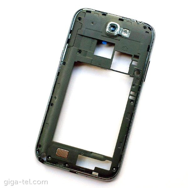 Samsung N7100 middle cover black