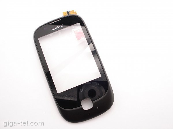 Huawei Ascend Y100 front cover black