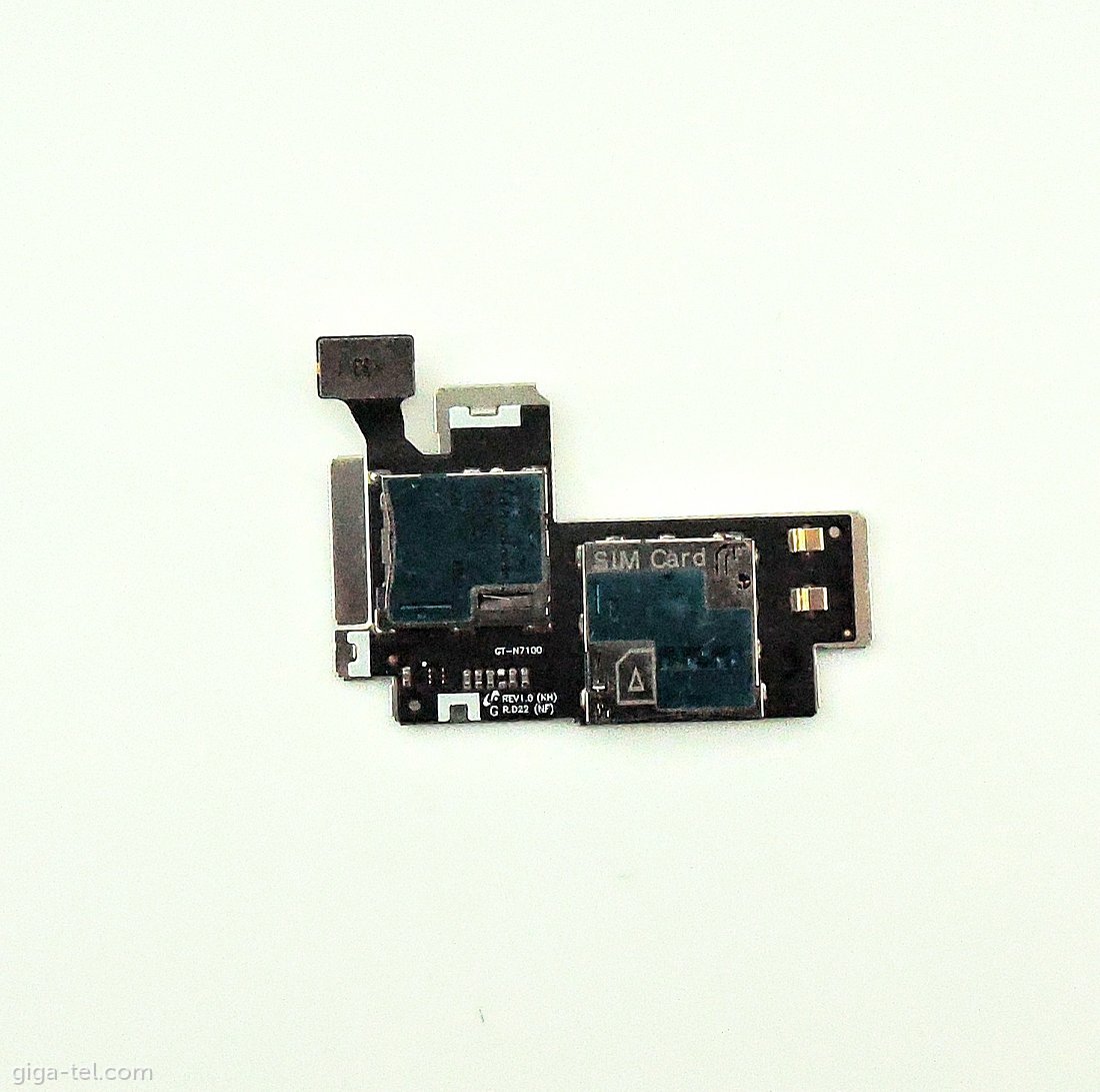 Samsung N7100 SIM reader+SD