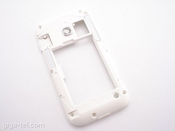 Samsung S6802 middle cover white