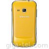 Samsung S6500 battery cover yellow