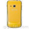 Samsung S6500 battery cover yellow