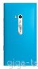 Nokia Lumia 900 back cover cyan