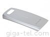 Nokia 305,306 battery cover silver/white