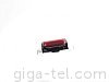 Nokia 610 power key red