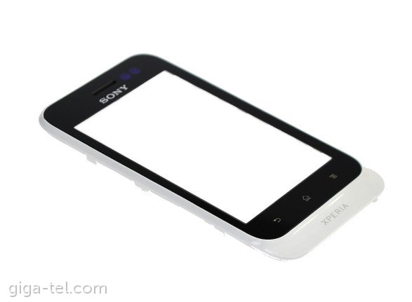 Sony Xperia Tipo ST21i Front cover + Touch white