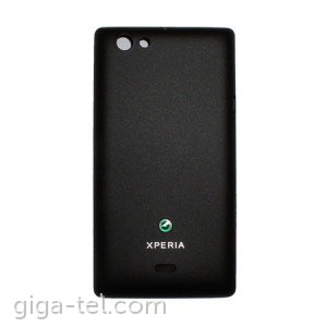 Sony Xperia Miro ST23i battery cover black