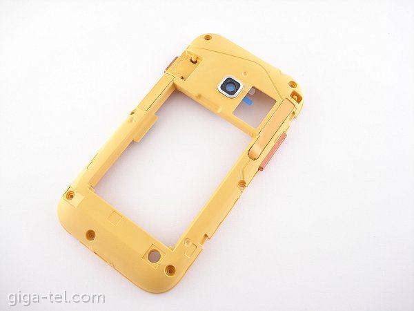 Samsung S6802 middle cover orange