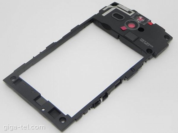 Sony Xperia U ST25i middle cover black