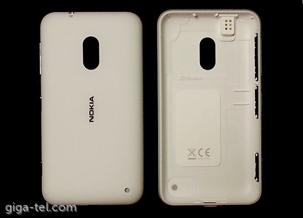 Nokia 620 battery cover white