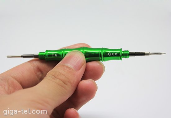 Screwdriver 2in1 *0.8/T6