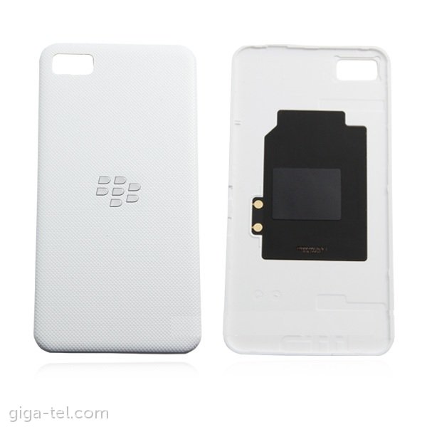 Blackberry Z10 battery cover white