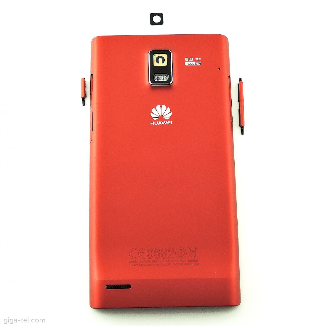 Huawei Ascend P1 battery cover red