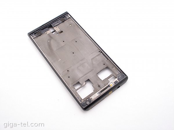 Huawei Ascend P1 front cover black