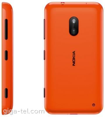 Nokia 620 battery cover orange