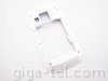 Samsung S5300 middle cover white