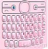 Nokia 205 keypad pink English