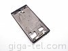 Huawei Ascend P1 front cover black