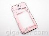 Samsung N7100 middle cover pink