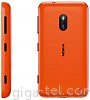Nokia 620 battery cover orange