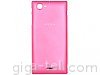 Sony Xperia J ST26i battery cover pink