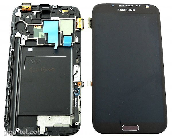 Samsung N7105 LTE LCD + touch red
