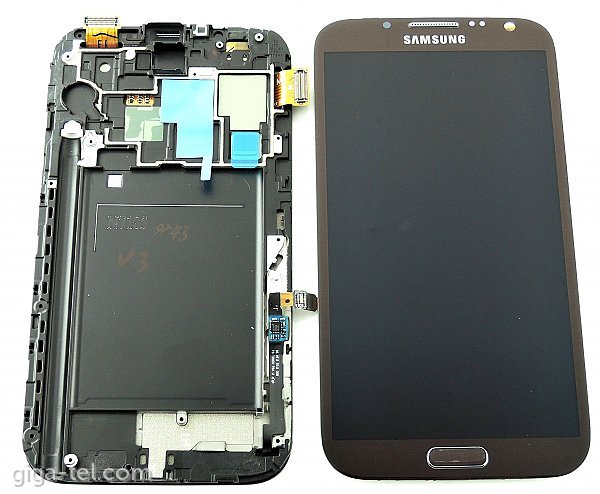 Samsung N7105 LTE LCD + touch brown