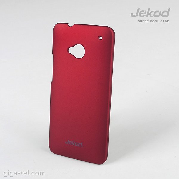 Jekod HTC One/M7 cool case red