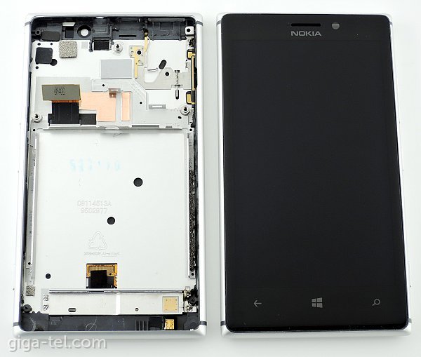 Nokia 925 full LCD silver