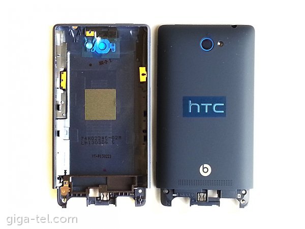 HTC 8S back cover dark blue