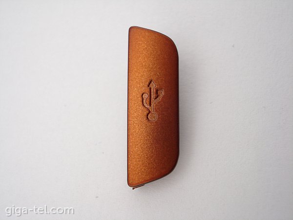 Samsung S5690 USB cover orange