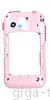 Samsung S5360 middle cover pink