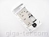 Nokia 308 middle cover white DUAL SIM