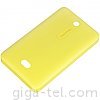 Nokia 501 battery cover yellow