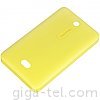 Nokia 501 battery cover yellow