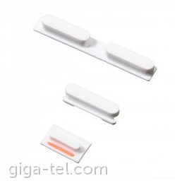 OEM side keys white for iphone 5c