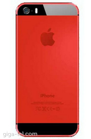 OEM back cover red/black for iphone 5