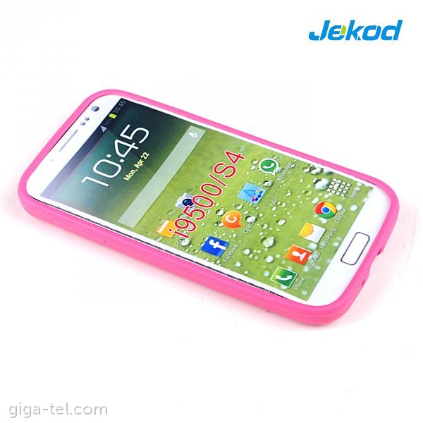 Jekod Samsung i9505 Galaxy S4 bumper pink