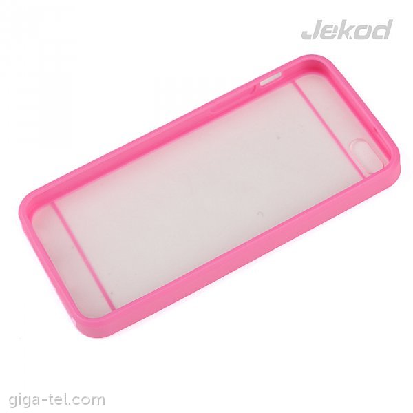 Jekod for iphone 5,5s bumper pink