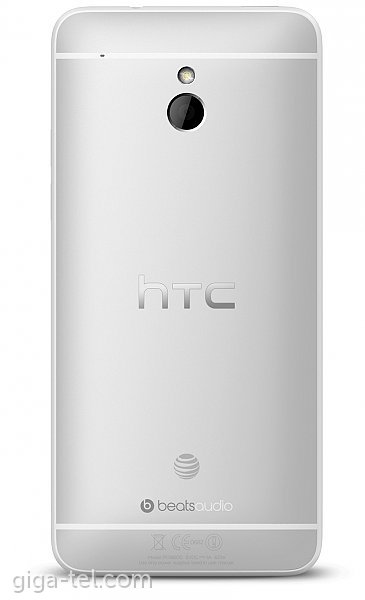 HTC One Mini M4 back cover white