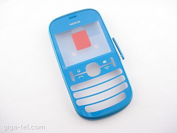 Nokia 201 front cover aqua