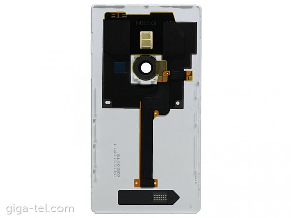 Nokia 925 battery cover white