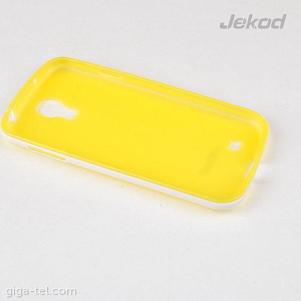 Jekod Samsung i9505 TPU+FRAME yellow
