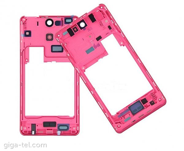 Sony Xperia V LT25i middle cover pink