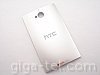 HTC One M7 DUAL battery cover silver