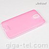 Jekod Samsung Note 3 TPU+FRAME pink