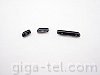 Samsung S7710 side keys SET 3pcs - volume, power, camera 