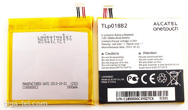 Alcatel 6030,7025 battery